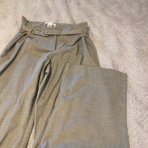 Gorgeous wide leg, high waisted wool pants